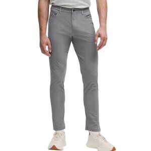 Lululemon Men's 31x28 Gray ABC Slim Fit Utilitech Stretch Chino Pants